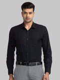 Park Avenue Self Design Slim Fit Organic Cotton Formal Shirt