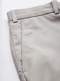 Park Avenue Men Textured Formal Trousers