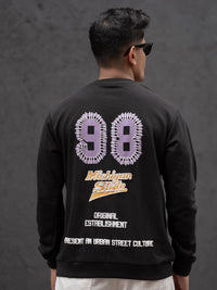 Powerlook Pure Cotton Printed Sweatshirt