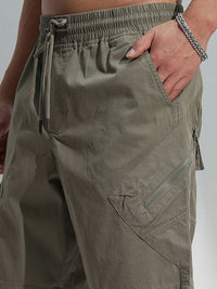 HIGHLANDER Men Mid-Rise Regular Fit Cotton Shorts