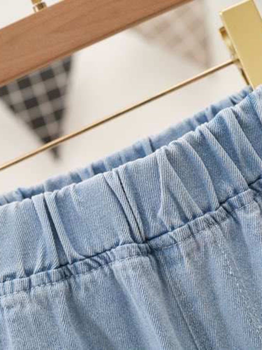 YK Boys Mid-Rise Denim Shorts