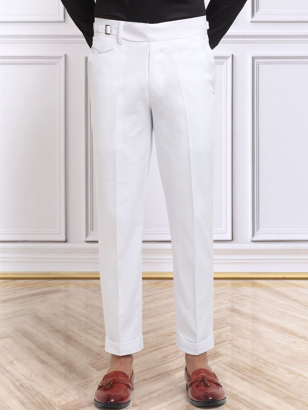 Moda Rapido Men Slim Fit Easy Wash Trousers