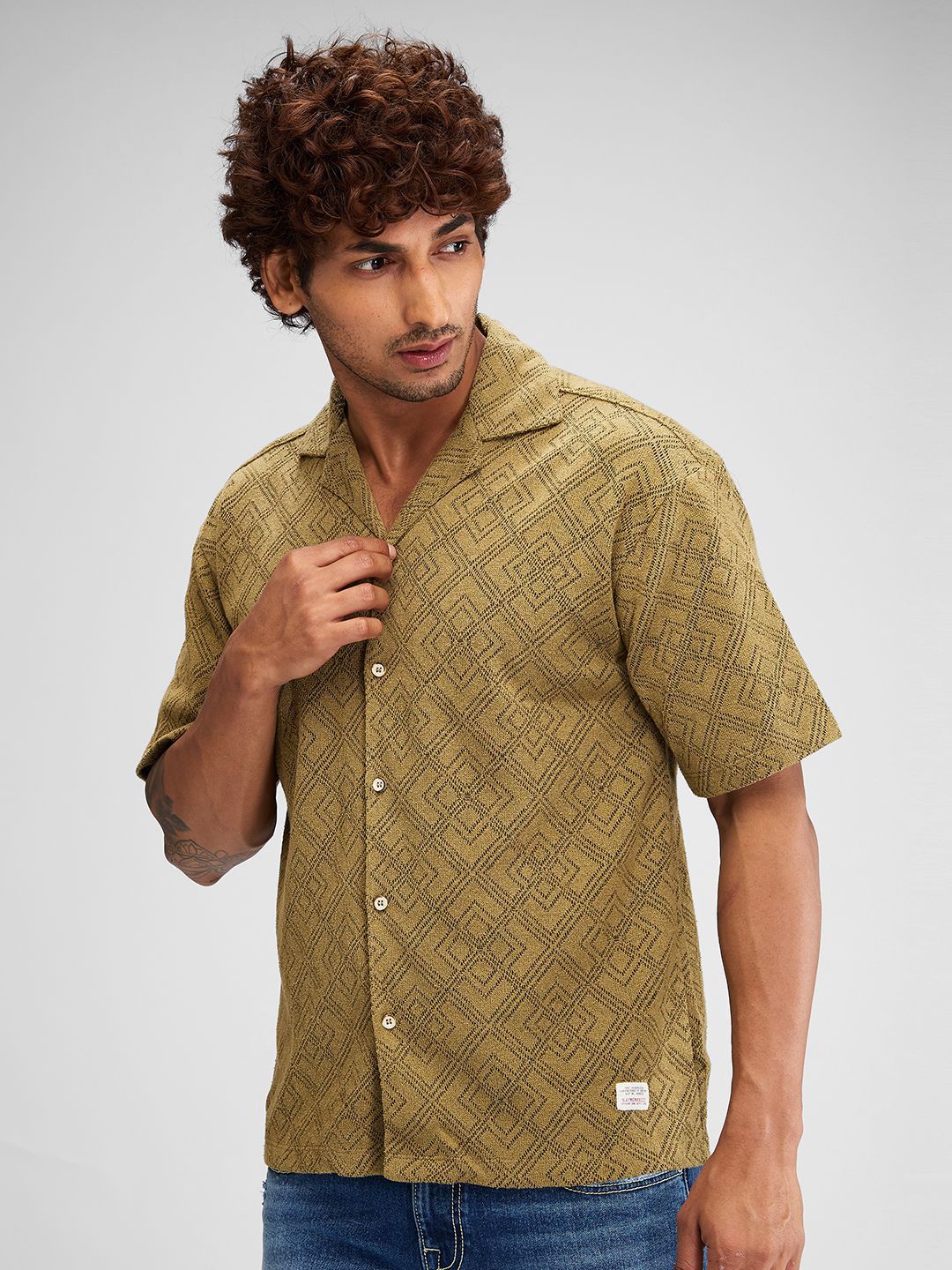 SPYKAR Men Floral Opaque Casual Shirt