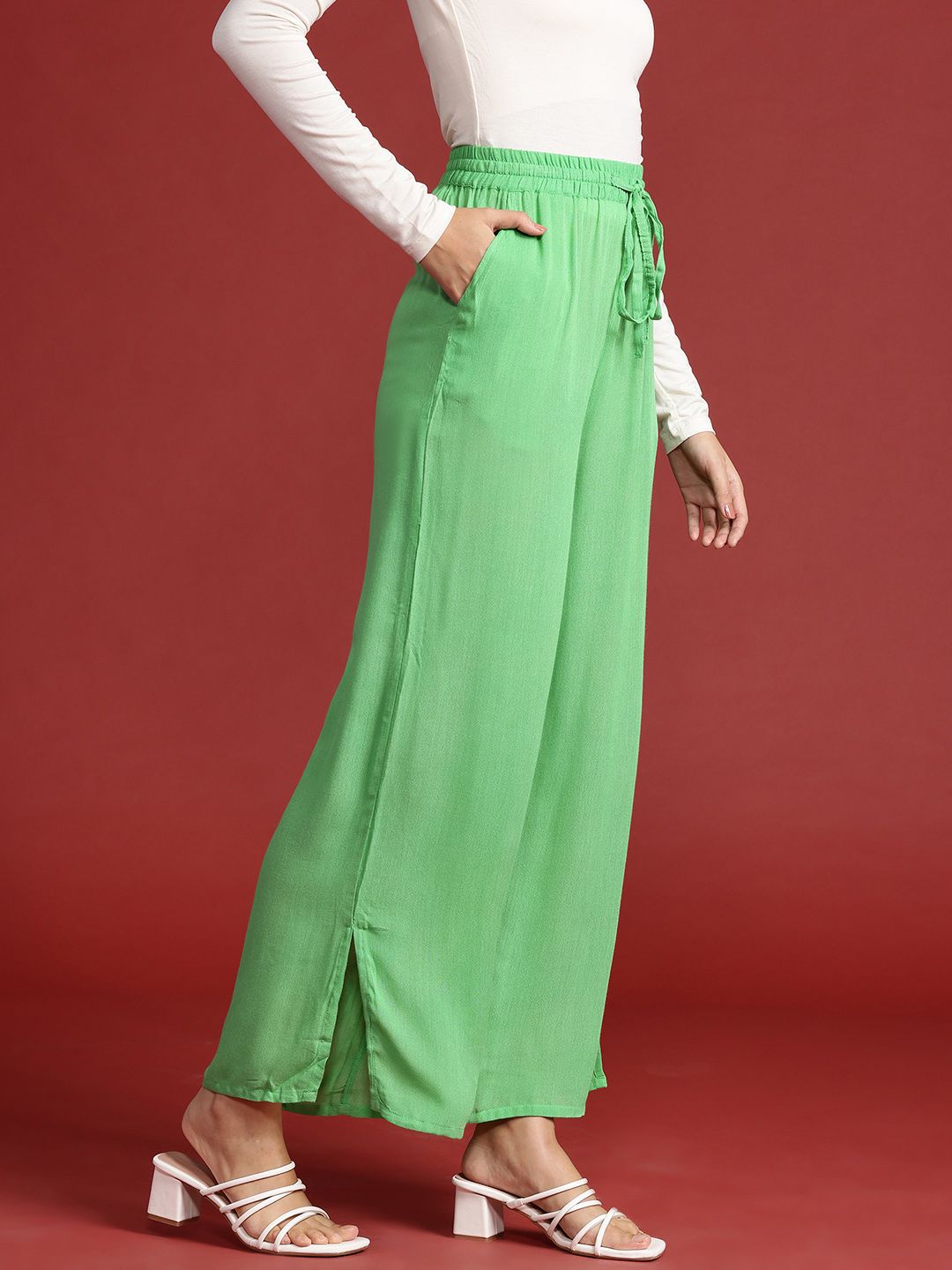 all about you Women Pleated Trousers