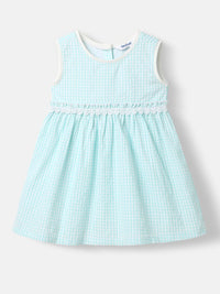 Nauti Nati Checked Fit & Flare Dress