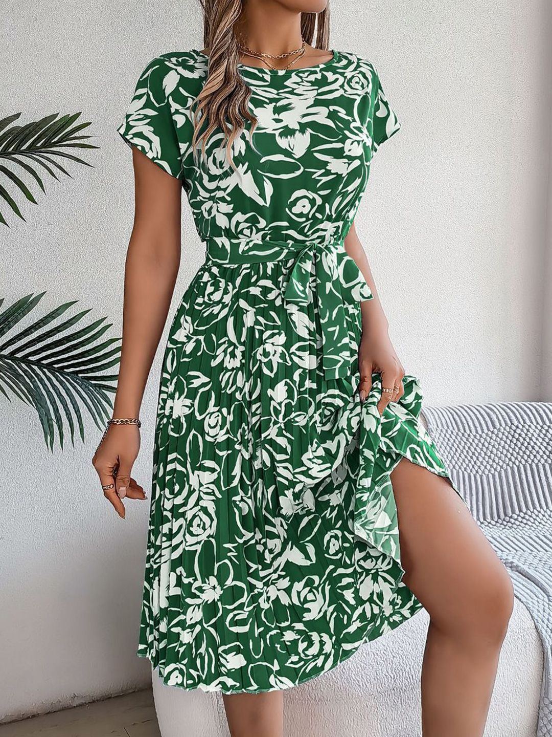 all about you A-Line Midi Dress