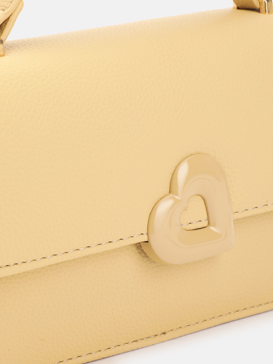 DressBerry Solid Structured Satchel