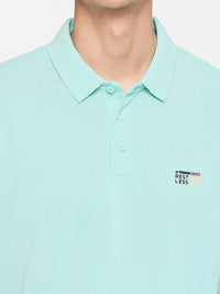 SPYKAR Polo Collar Slim Fit Cotton T-shirt