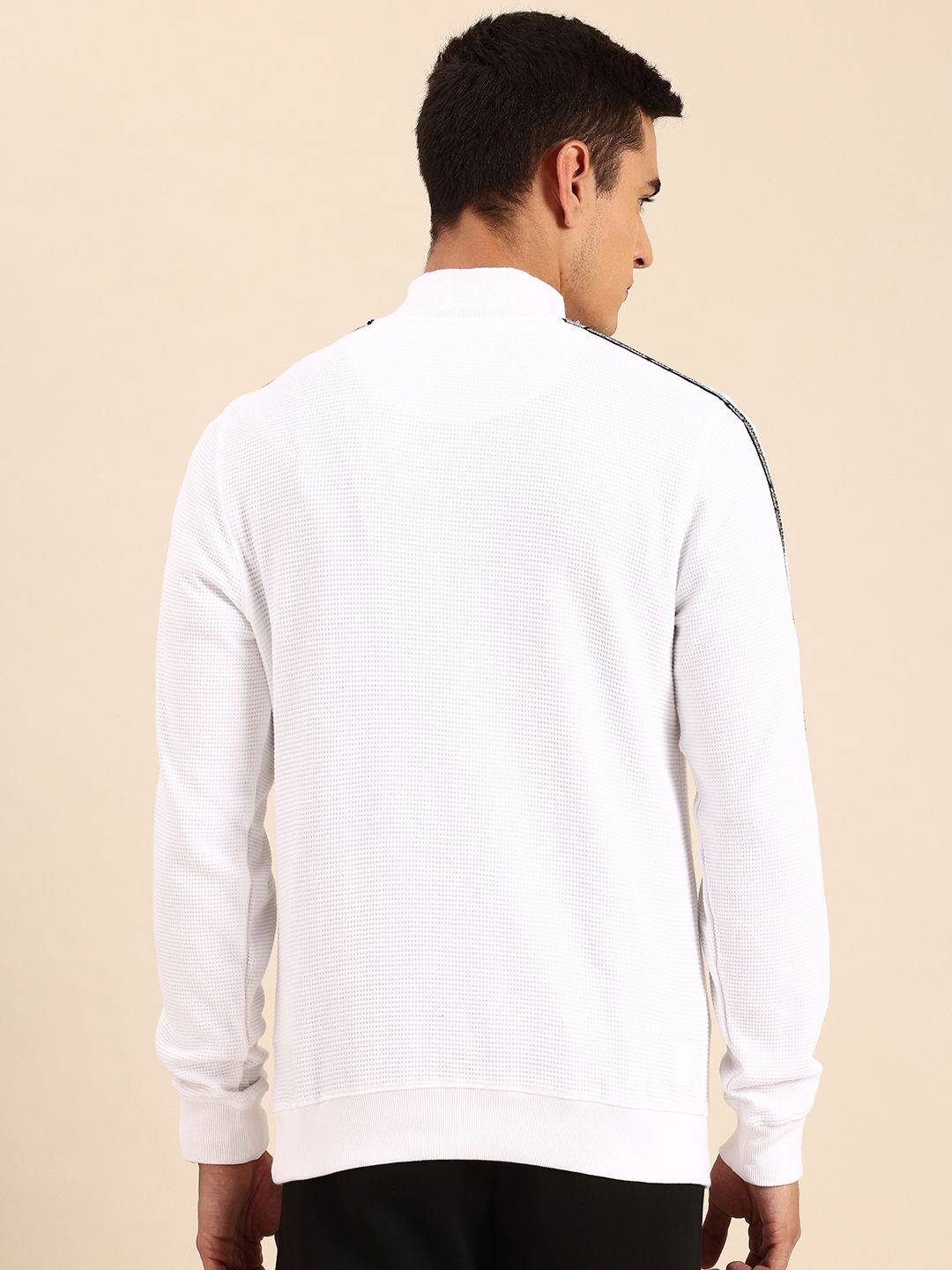 Being Human Mock Collar Pure Cotton Sweatshirt