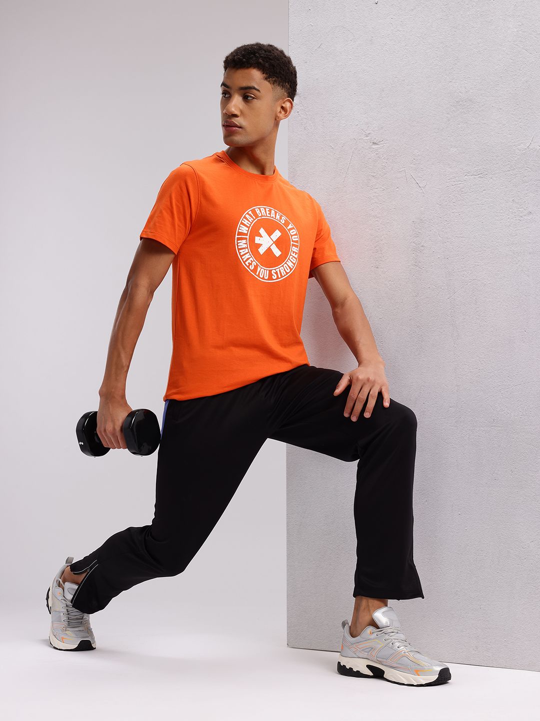 HRX by Hrithik Roshan Typography Printed Training T-shirt