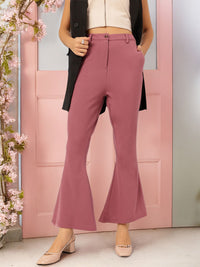DressBerry Women Flared Trousers