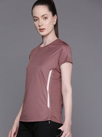 HRX by Hrithik Roshan Women Rapid-Dry Training T-shirt with Reflective Detail