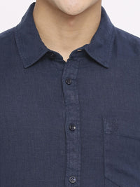 Being Human Pure Linen Slim Fit Casual Shirt