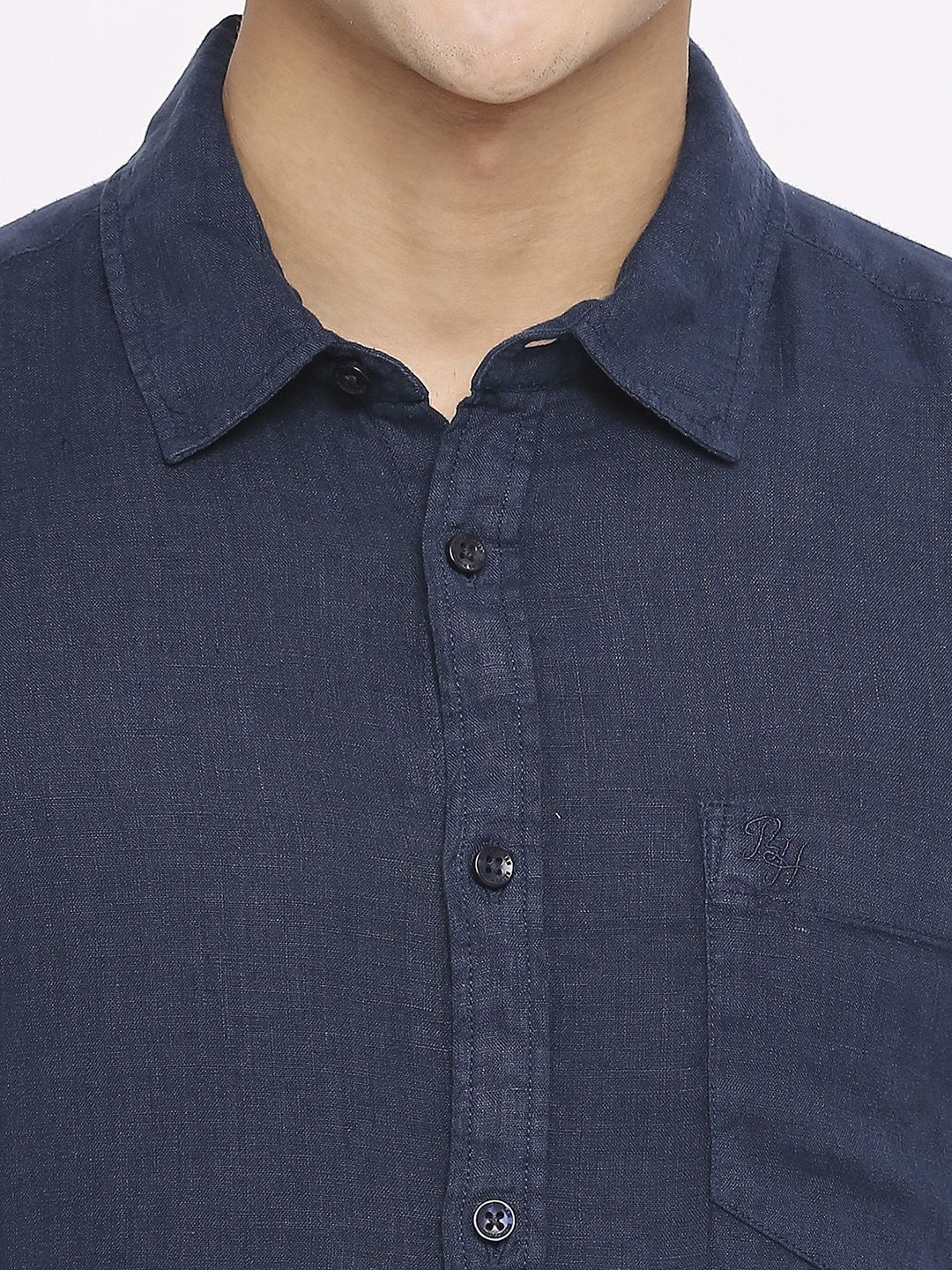 Being Human Pure Linen Slim Fit Casual Shirt