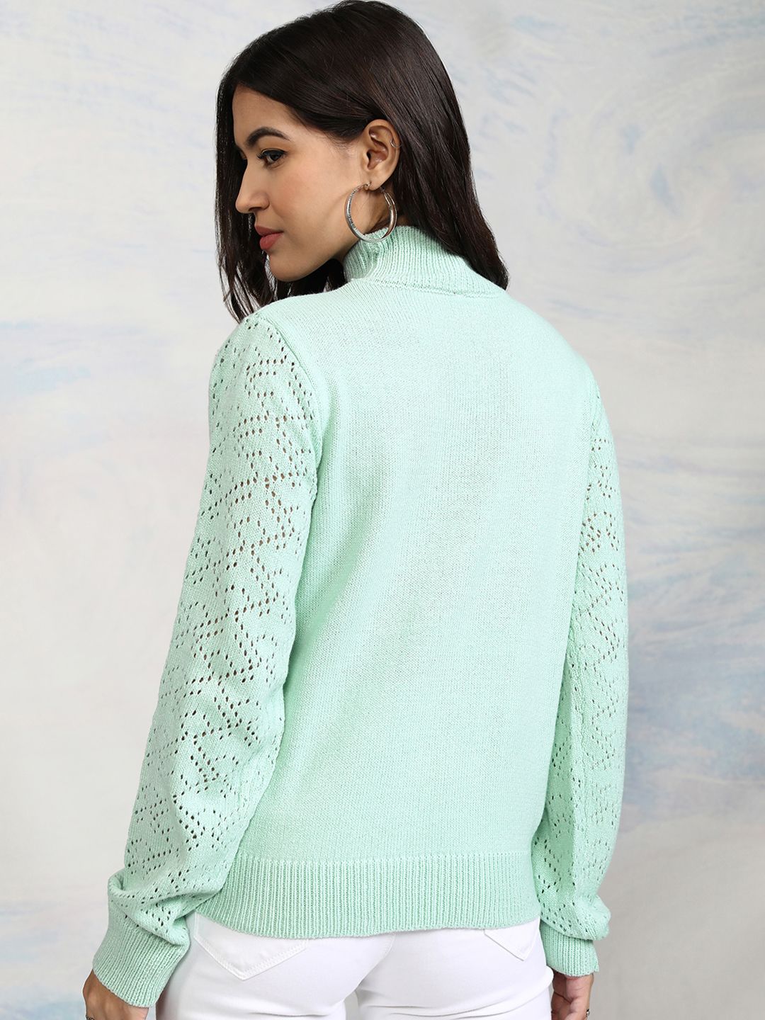 Tokyo Talkies Women Blue Pullover