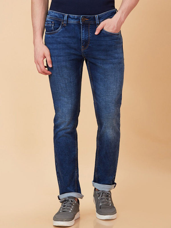 Being Human Men Slim Fit Light Fade Jeans