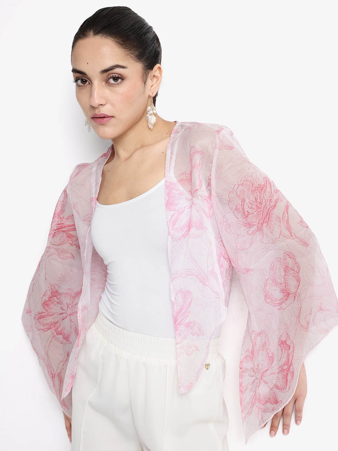 RAREISM Women Printed Shrug