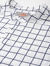 Anouk Striped Pure Cotton Kurta with Dhoti Pants