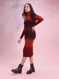 DressBerry Striped Midi Jumper Dress