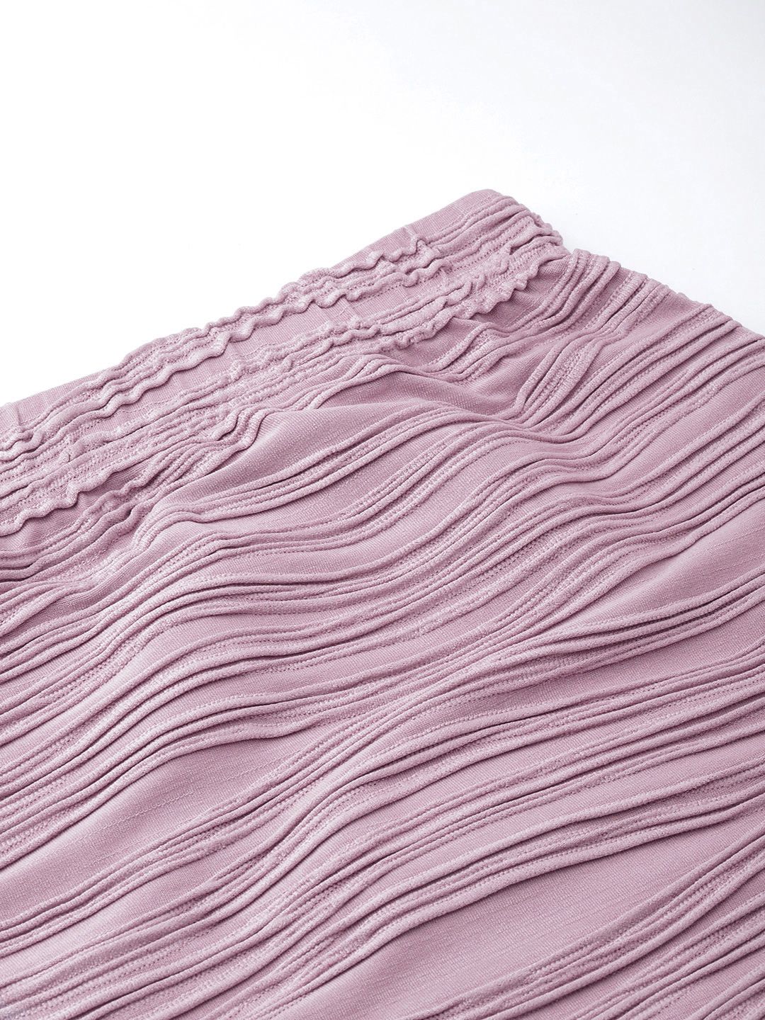 DressBerry Bosslady Charm Textured Wave Pencil Skirt