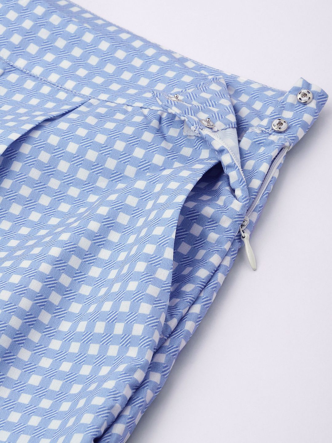 DressBerry Sporty Spice Print A-Line Midi Skirt