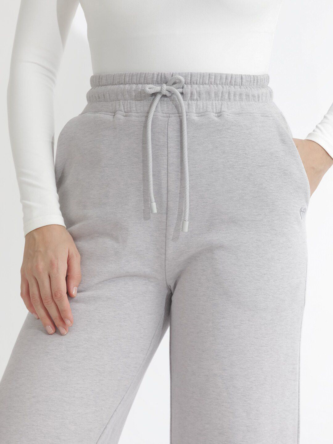 RAREISM Women Mid-Rise Cotton Track Pants