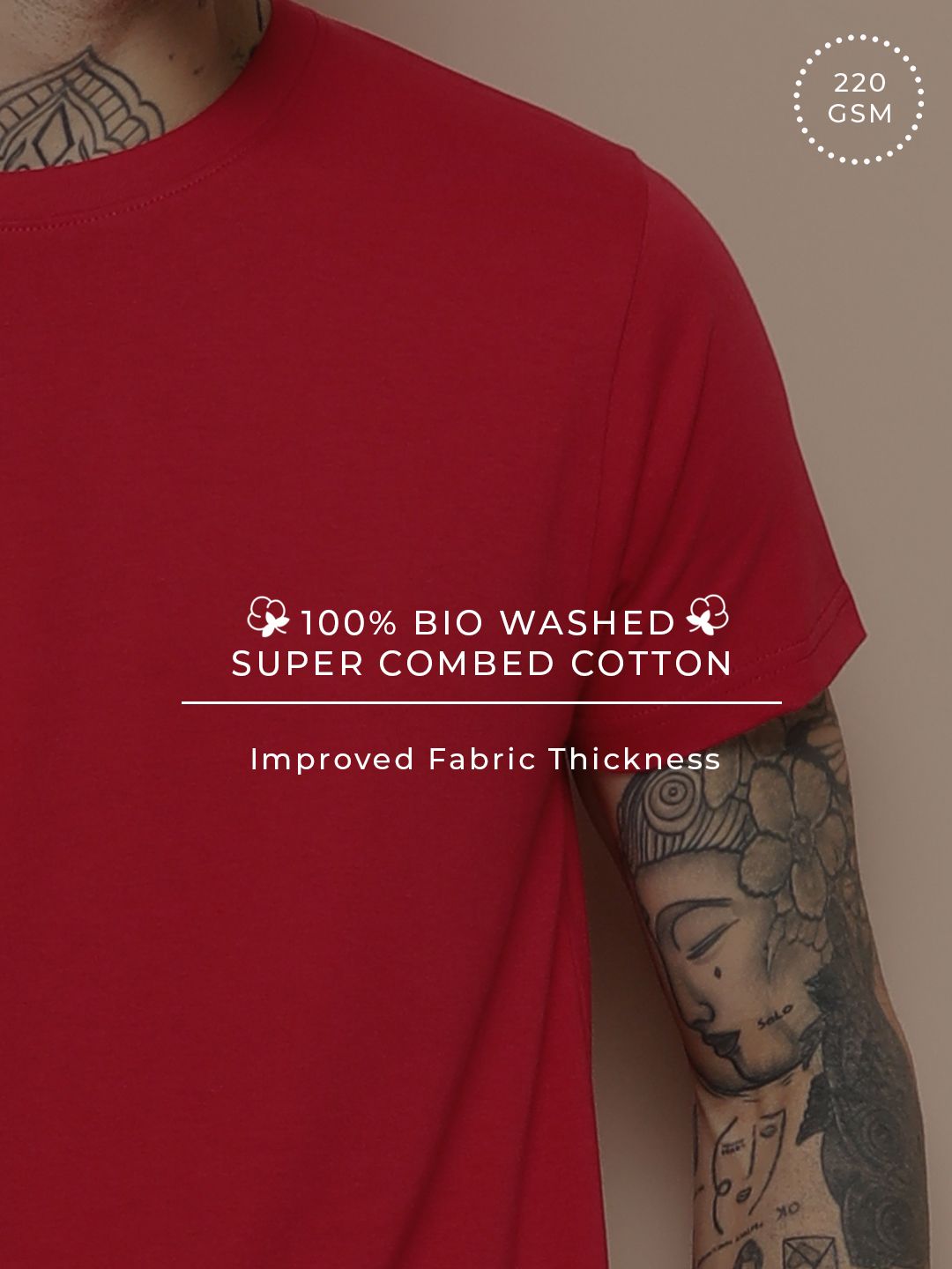 Difference of Opinion Men Pure Cotton T-shirt