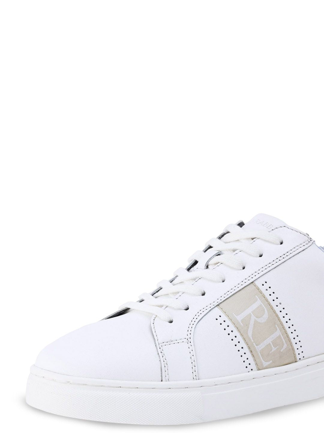 RARE RABBIT Men Galileo Leather Lace Up Sneakers