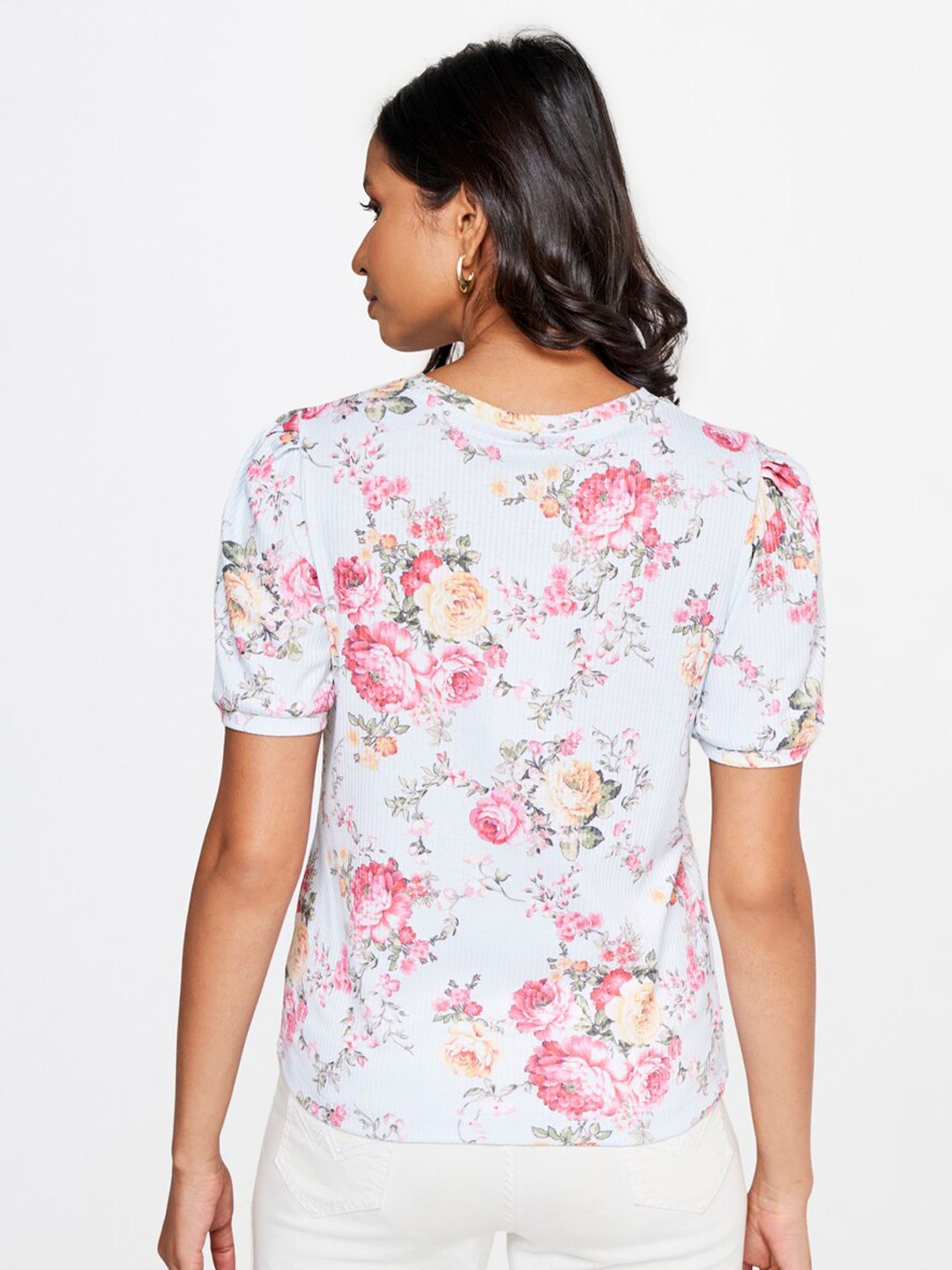 AND Floral Print Top