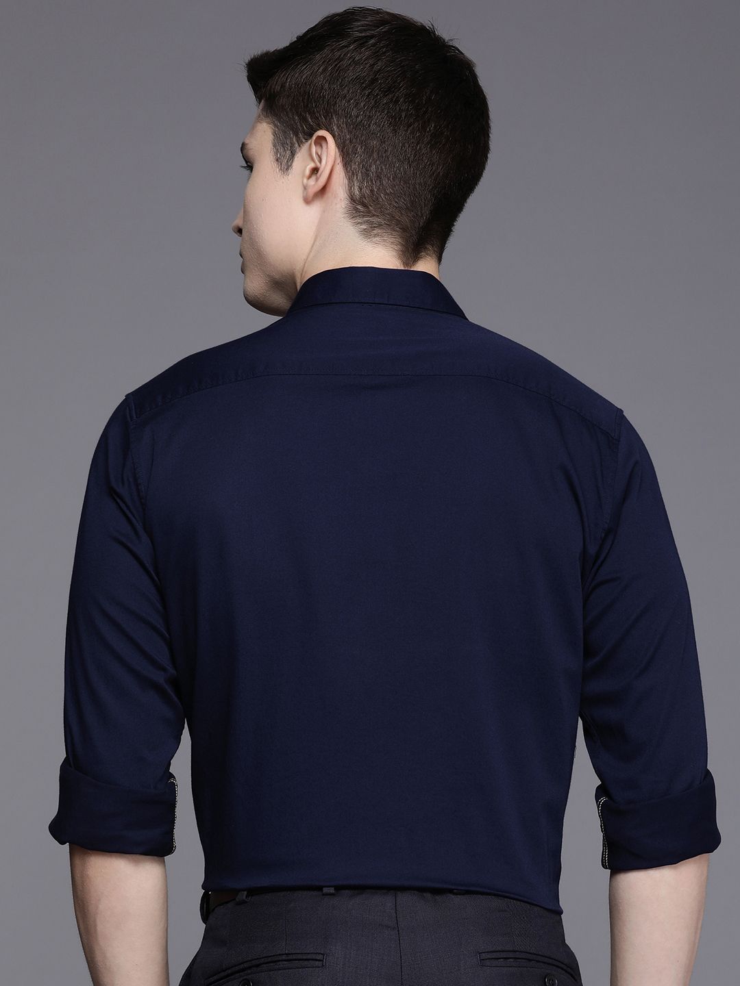 Raymond Applique Detail Slim Fit Formal Shirt