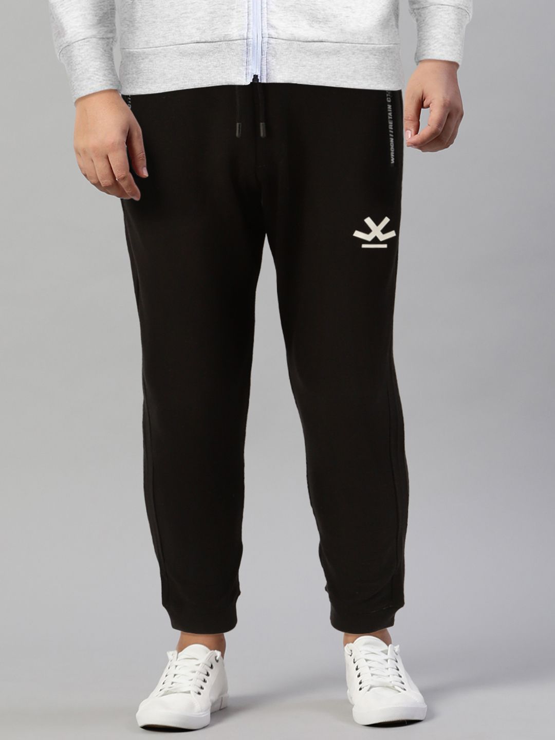 SPYKAR Typography Printed Hooded Front-Open Sweatshirt