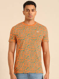 Being Human Printed Pure Cotton T-shirt