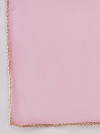 pspeaches Girls Gotta Patti Velvet Kurta With Palazzos & Dupatta