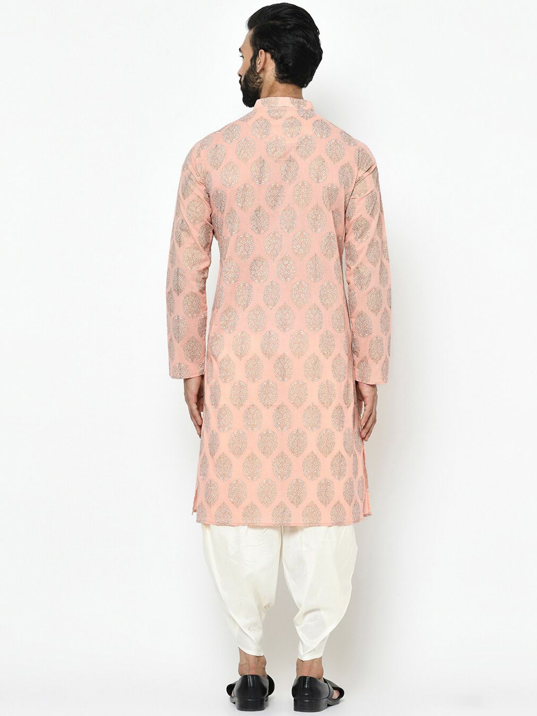 KISAH Men Printed Regular Fit Ethnic Motifs Kurta