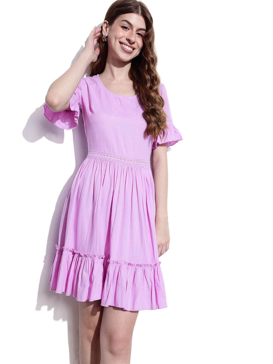 DressBerry Girlcore Flirtatious Tether-Twined  Dress