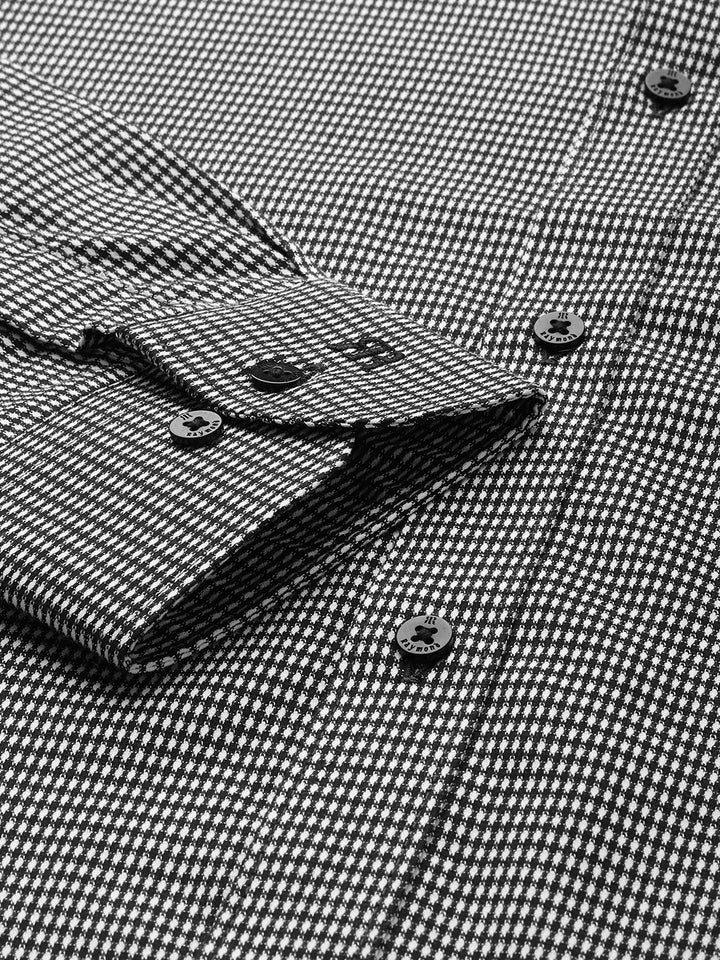 Raymond Slim Fit Textured Cutaway Collar Pure Cotton Formal Shirt