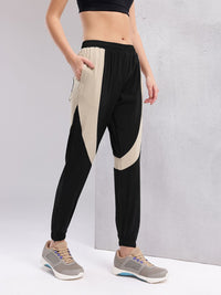 HRX by Hrithik Roshan Woman Colorblocked Rapid-Dry Training Joggers