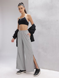 HRX by Hrithik Roshan Women Rapid-Dry Training Track Pants with Side Slits