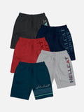 HELLCAT Boys Navy Blue Sports Shorts