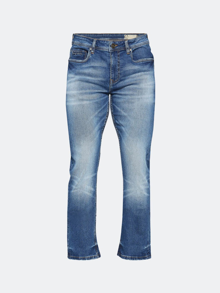 Being Human Men Clean Look Mid-Rise Heavy Fade Jeans