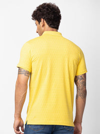 SPYKAR Men Cotton Polo Collar Slim Fit T-shirt