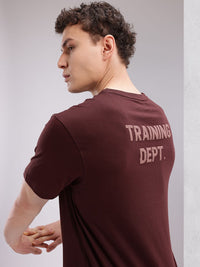 HRX by Hrithik Roshan Men Typography Puff Printed Training T-shirt