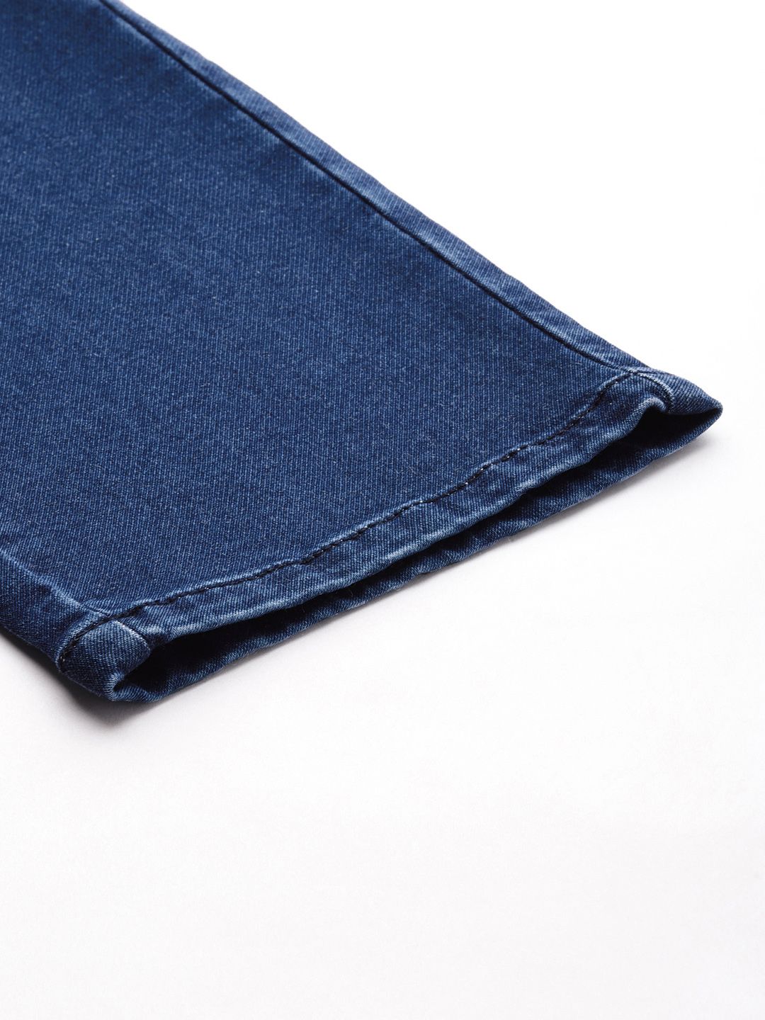 Mr Bowerbird Men Pleated Cropped Light Fade Stretchable Jeans