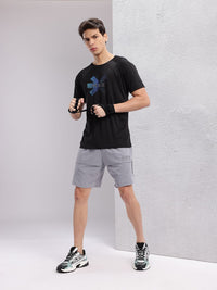 HRX by Hrithik Roshan Men Brand Logo Printed Rapid-Dry Training T-shirt