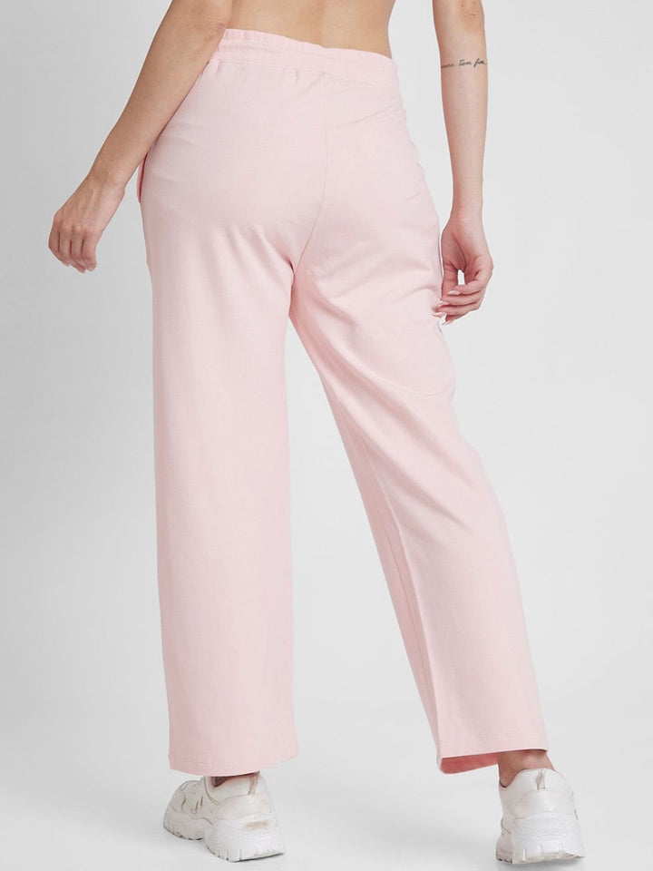 SPYKAR Straight-Fit Mid-Rise Track Pants