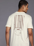 HRX by Hrithik Roshan Typography Print Yoga T-shirt