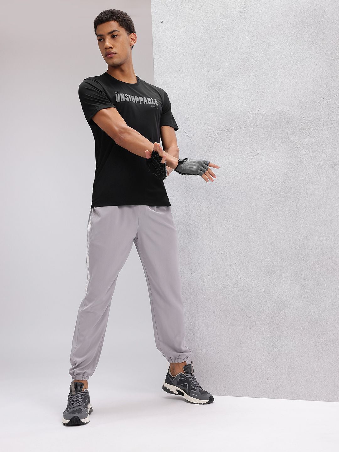 HRX by Hrithik Roshan Typography Print Regular Fit Training T-shirt