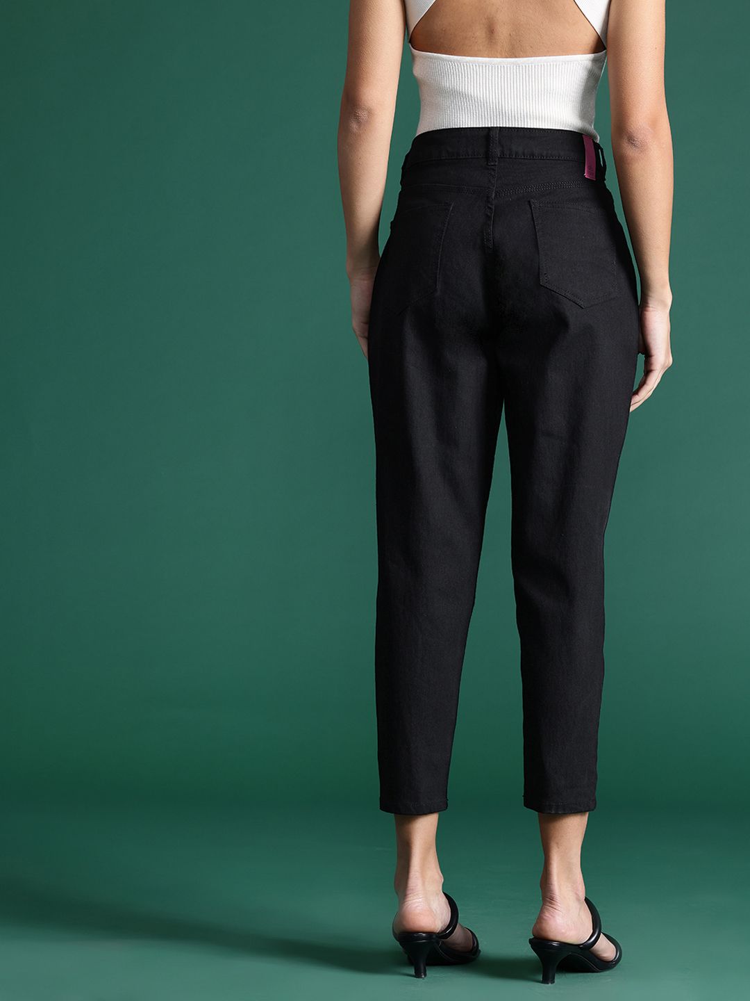 DressBerry Women Mom Fit Stretchable Jeans