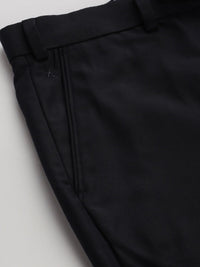 Park Avenue Men Solid Smart Fit Formal Trousers