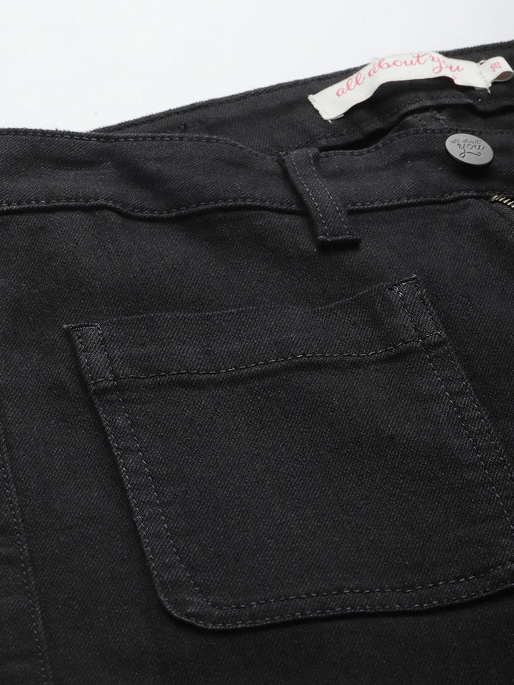 all about you Women Slim Bootcut High-Rise Stretchable Jeans